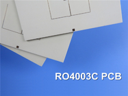 Rogers RO4003C PCB rígido de 2 capas de alta frecuencia con 35 μm de cobre Oro de inmersión