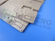 AD1000 PCB de doble cara 1 oz peso de Cu acabado y oro de inmersión para amplificadores de potencia ((PAs)