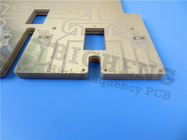 AD1000 PCB de doble cara 1 oz peso de Cu acabado y oro de inmersión para amplificadores de potencia ((PAs)