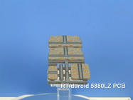 Los laminados de alta frecuencia Rogers RT/duroid 5880 son compuestos de PTFE reforzados con microfibras de vidrio