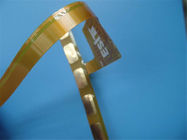 PWB grueso flexible de doble cara de Coverlay FPC del amarillo de PCBs del Polyimide de PCBs 0.15m m