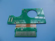 PCBs flexible de múltiples capas Rígido-flexión PCBs de 4 capas con el Polyimide PCBs de 1.6m m Fr4 &amp;0.2mm