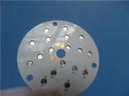 PWB del aluminio con el agujero Cuenco-abollado para el PWB de iluminación llevado de la base del metal