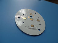El PWB 1W/MK del aluminio para la base de iluminación llevada del metal imprimió la placa de circuito ENIG