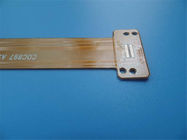 Oro flexible de múltiples capas FPC del circuito impreso de PCBs del Polyimide de PCBs con el tablero grueso de PCBs de la flexión de 0.25m m
