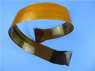 PCBs flexible fino de una sola capa empleado el Polyimide con 1oz el cobre 0.2m m gruesos y oro de la inmersión para las antenas integradas