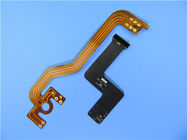 Placa de circuito de FPC hecha en el material del ANIMAL DOMÉSTICO con la fabricación del oro FPC PCBA de la inmersión