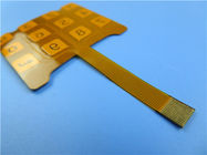 FPC flexible de una sola capa con la cinta de 3M para la membrana del telclado numérico