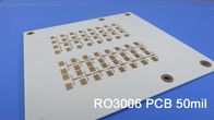 Rogers RO3006 RF imprimió el PWB de la microonda de la placa de circuito 2-Layer Rogers 3006 50mil 1.27m m con oro de la inmersión