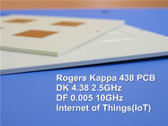 Rogers RO4350B + alto PWB mezclado híbrido del PWB 4-Layer 1.0m m en 4mil RO4350B y 0.3m m FR-4 del Tg FR-4