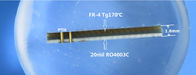 PWB de múltiples capas de alta frecuencia híbrido tablero híbrido Bulit del PWB de 4 capas en Rogers 20mil RO4003C y FR-4