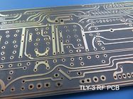 TLY-3 placa de circuito de alta frecuencia Taconic de la microonda TLY-3 del PWB 30mil 0.762m m con oro de la inmersión