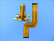 Placa de circuito de FPC hecha en el material del ANIMAL DOMÉSTICO con la fabricación del oro FPC PCBA de la inmersión