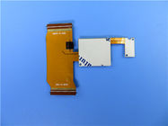 Adhesivo de un solo lado transparente flexible de cobre revestido con laminado de inmersión de oro para el enrutador GPRS