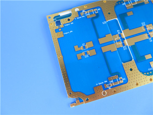 último caso de la compañía sobre Laminado CuClad 250 de baja pérdida para circuitos sensibles de microondas: un compuesto de fibra de vidrio y PTFE tejido cruzado
