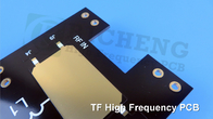 TF PCB de alta frecuencia el material de superficie lisa sin revestimiento de cobre