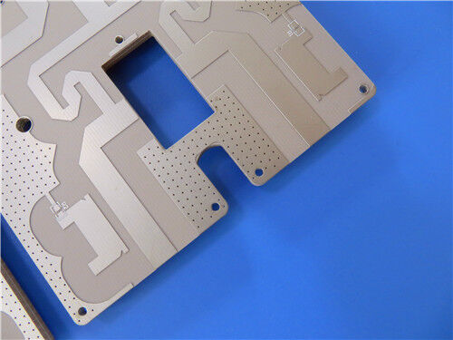 Rogers CLTE High-Frequency Laminate and Ultra-Thin PCB built on 0.135mm substrate with Immersion tin finish for Patch antennas