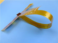 PWB flexible del doble capa empleado el Polyimide con oro de la inmersión y la máscara amarilla