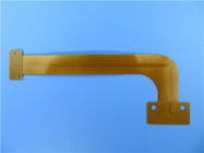 Circuito impreso flexible de múltiples capas (FPC) PWB de la flexión de 4 capas con 0.25m m gruesos y oro de la inmersión para el contraluz de la exhibición