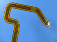 Placa de circuito impresa flexible FPCB del doble capa en el Polyimide con el control del oro y de la impedancia de la inmersión para el conector USB
