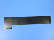 Placa de circuito flexible de la capa doble (FPC) empleada el Polyimide con Coverlay negro para el control de acceso medio