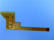 Circuito impreso flexible (FPC) empleado el Polyimide 1oz con el oro plateado para el módulo de la temperatura