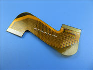 Circuito impreso flexible (FPC) empleado el Polyimide 1oz con el oro plateado y refuerzo del pi para el módem USB