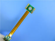 Rígido-flexión PCBs empleado FR-4 y el Polyimide con la máscara verde de la soldadura y el oro de la inmersión para el sistema de telemetría