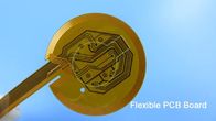PWB flexible empleado el Polyimide con el modelo de la bobina del alambre y el oro de la inmersión para la cámara digital