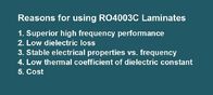 Rogers RO4003C alto Frequancy imprimió el PWB de la placa de circuito