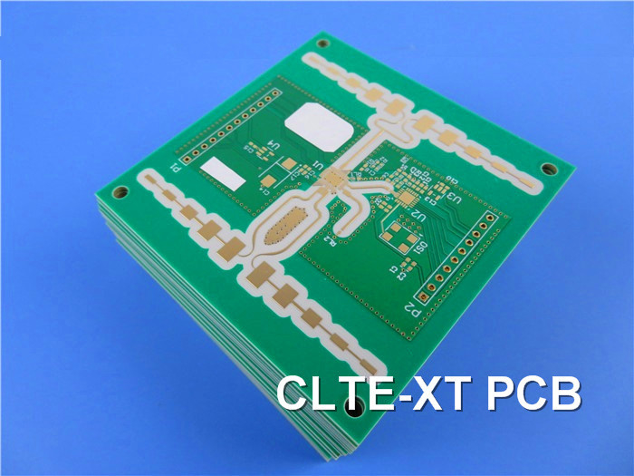 Rogers 40mil CLTE-XT 1.016mm PCB de alta frecuencia CLTE PCB de microondas de PTFE reforzado con vidrio tejido