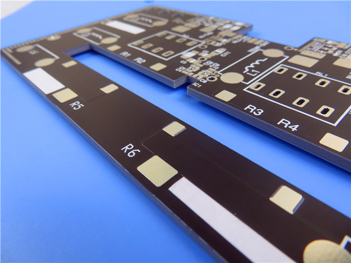 Rogers DiClad 870 PCB tejido reforzado con fibra de vidrio basado en PTFE 31mil 93mil 125mil PCB para microondas