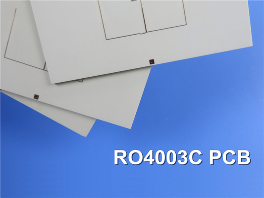 RO4003C LoPro PCB de 2 capas 60.7mil con 0.035um de peso de cobre IPC-clase-3