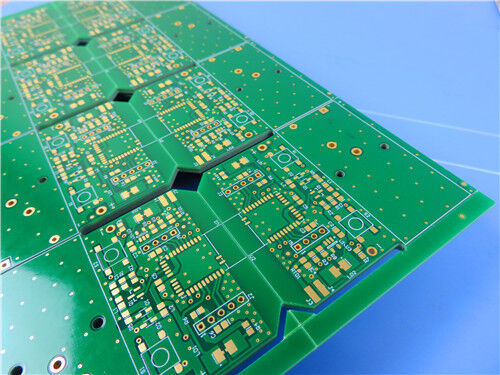 PCB digital de alta velocidad de 12 capas   TU-872 SLK FR-4 de baja pérdida con control de vía en el panel y impedancia