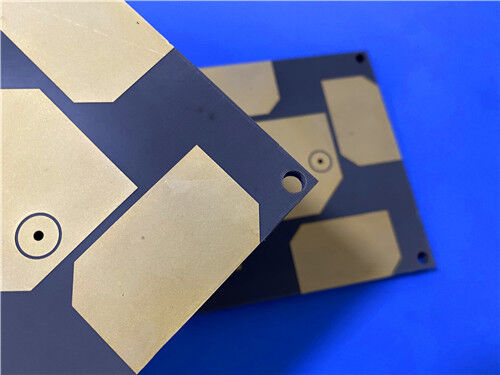 F4BM245 DK2.45 laminado de fibra de vidrio PTFE fabricación de PCB de 2 capas con lámina de cobre ED