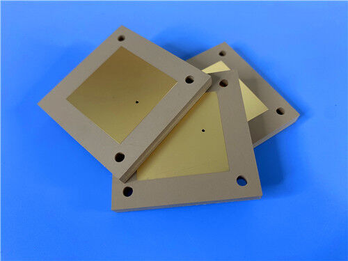 Rogers TMM3 Laminado Termoestable para Microondas utilizado para fabricar Soluciones de PCB Personalizadas de 2 Capas de 100 mil