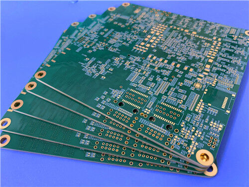 14 capas de PCB de alta velocidad   Panasonic Megtron 6 (M6) Control de impedancia Material de pérdida ultra baja con vía en el panel y clase 3 IPC