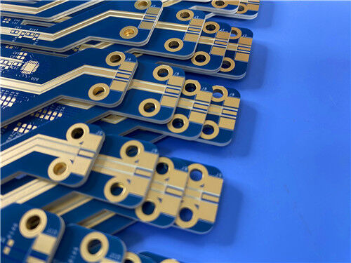4 capas de PCB híbrido de alta frecuencia   Rogers RT/duroide 6202 + FR-4 con Via-in-Pad y IPC clase 3