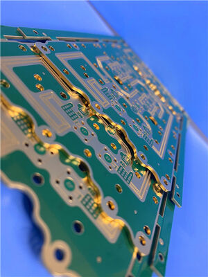 Hojas de cobre para materiales de circuitos de alta frecuencia   6 placas de capa utiliza un diseño de PCB híbrido RO4350B + IT-180A