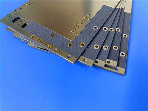F4BTMS233 DK2.33 Núcleo de sustrato de 3.5 mil PCB Acabado ENIG Laminado de PTFE relleno de cerámica y soluciones de PCB ultrafinas para microondas, RF