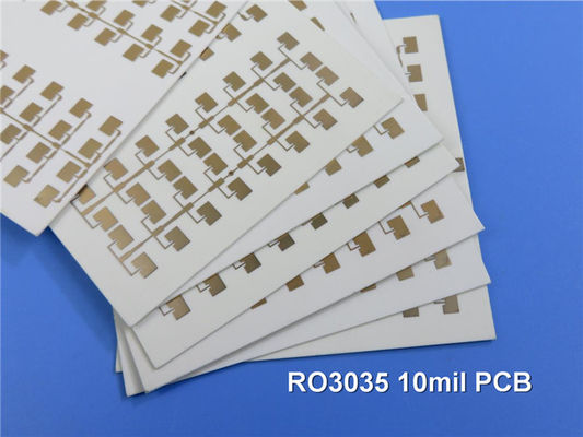 Rogers RO3035 PCB de alta frecuencia de 2 capas Rogers 3035 10mil Placa de circuitos DK3.5 DF 0.0015 RF PCB de microondas
